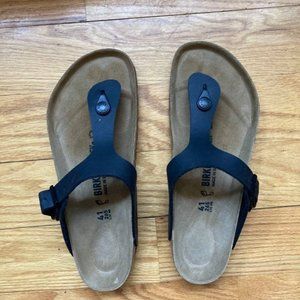 Birkenstock Gizeh Black Size 41
